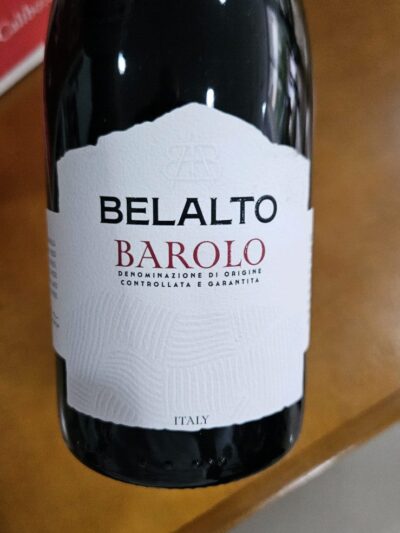 Belalto Barolo DOCG 2020 GF 750ml