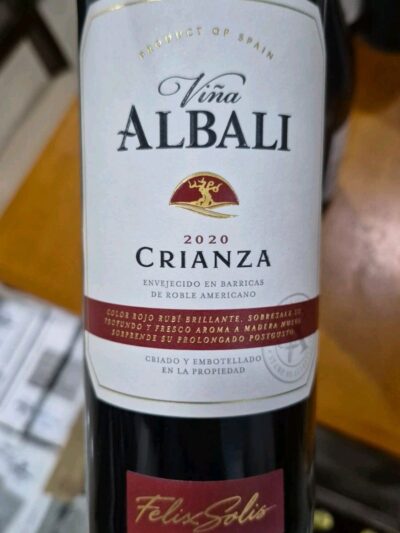 Viña Albali Crianza 2020 GF 750ml