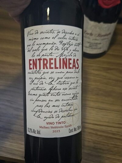Entrelineas 2023 GF 750ml